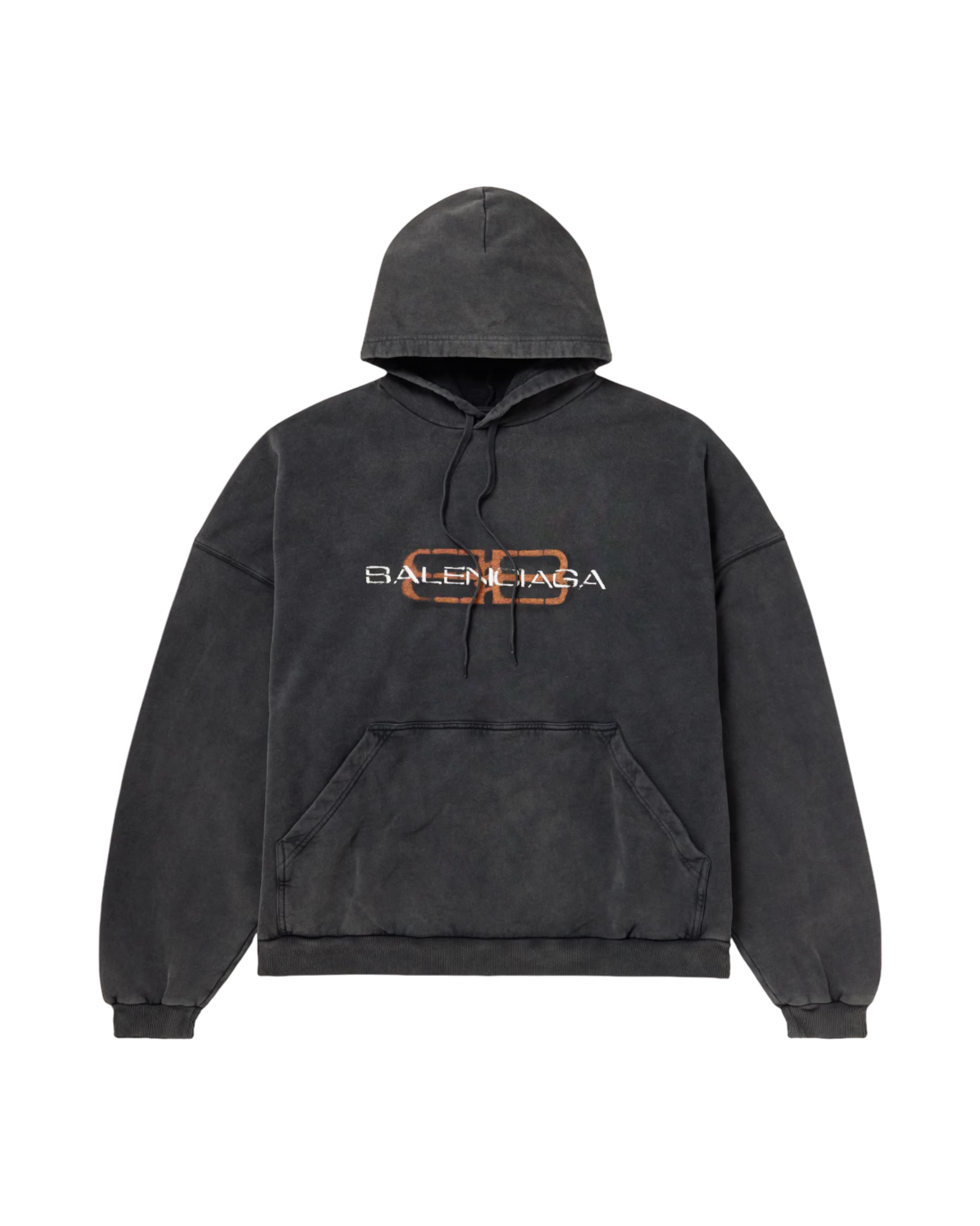 Logo-Print Washed Cotton-Jersey Hoodie