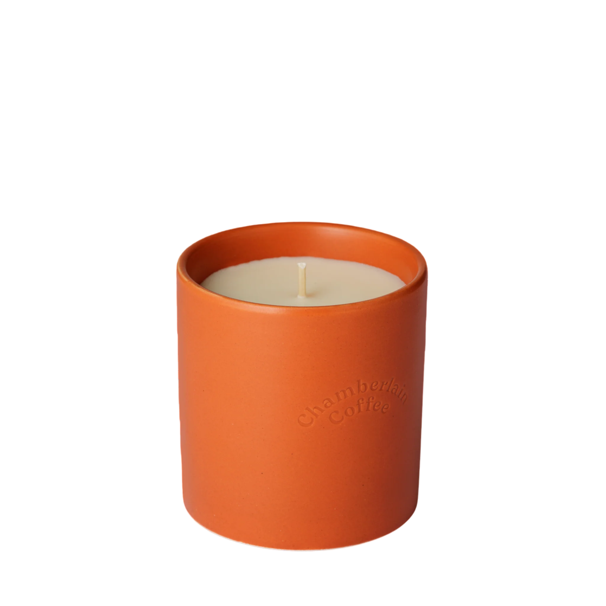 Pumpkin Ceramic Candle