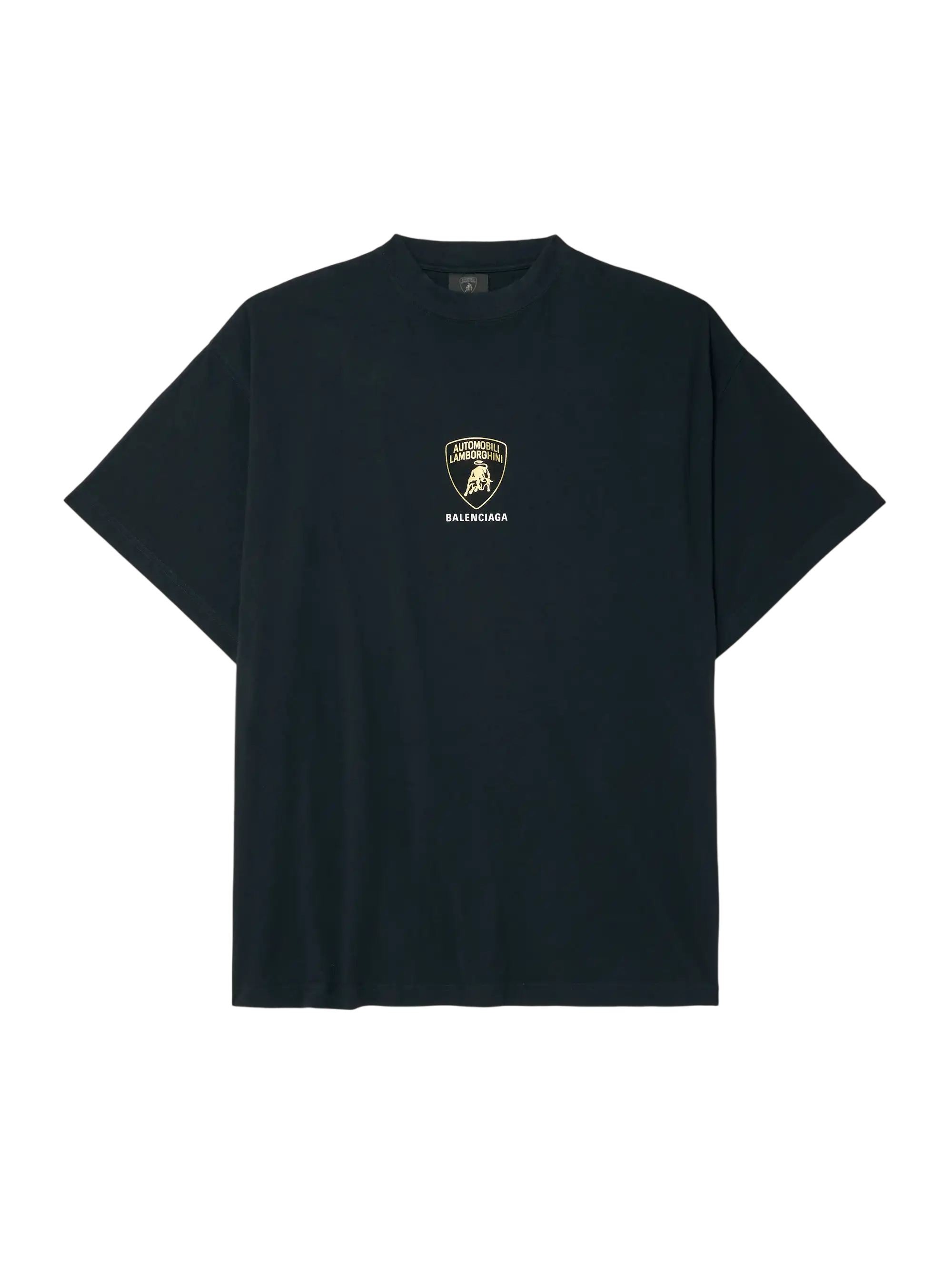 + Lamborghini Oversized Printed Cotton-Jersey T-Shirt