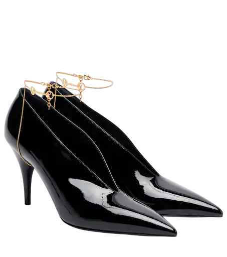 Gucci 97 Patent Leather Pumps