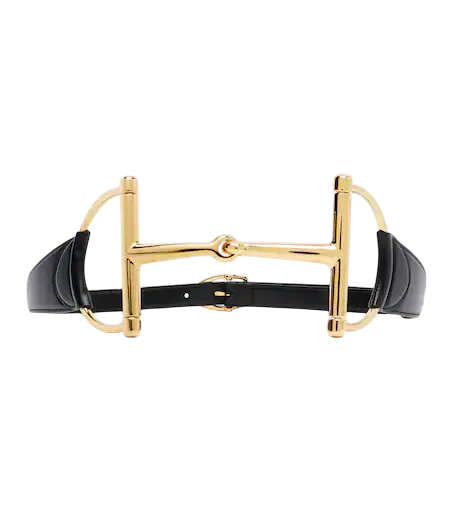 Horsebit Leather Belt
