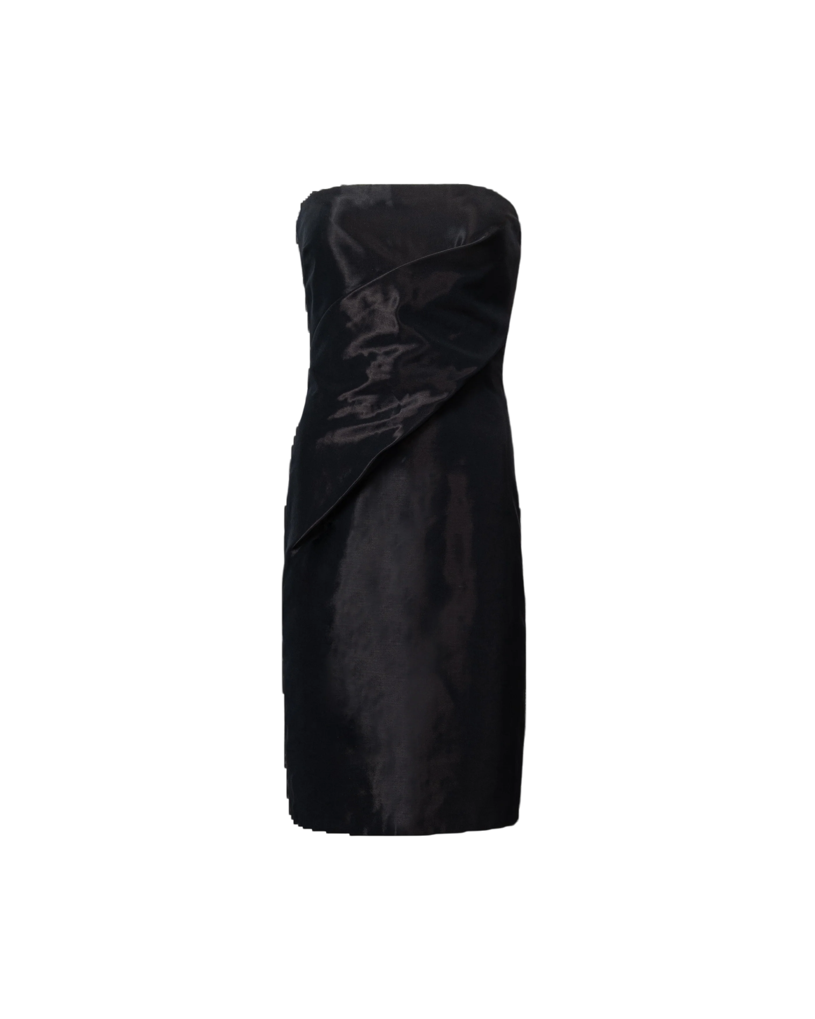 A/w 1997 Strapless Black Dress