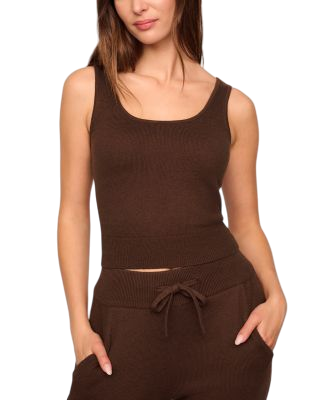 Cropped Sweater Tank