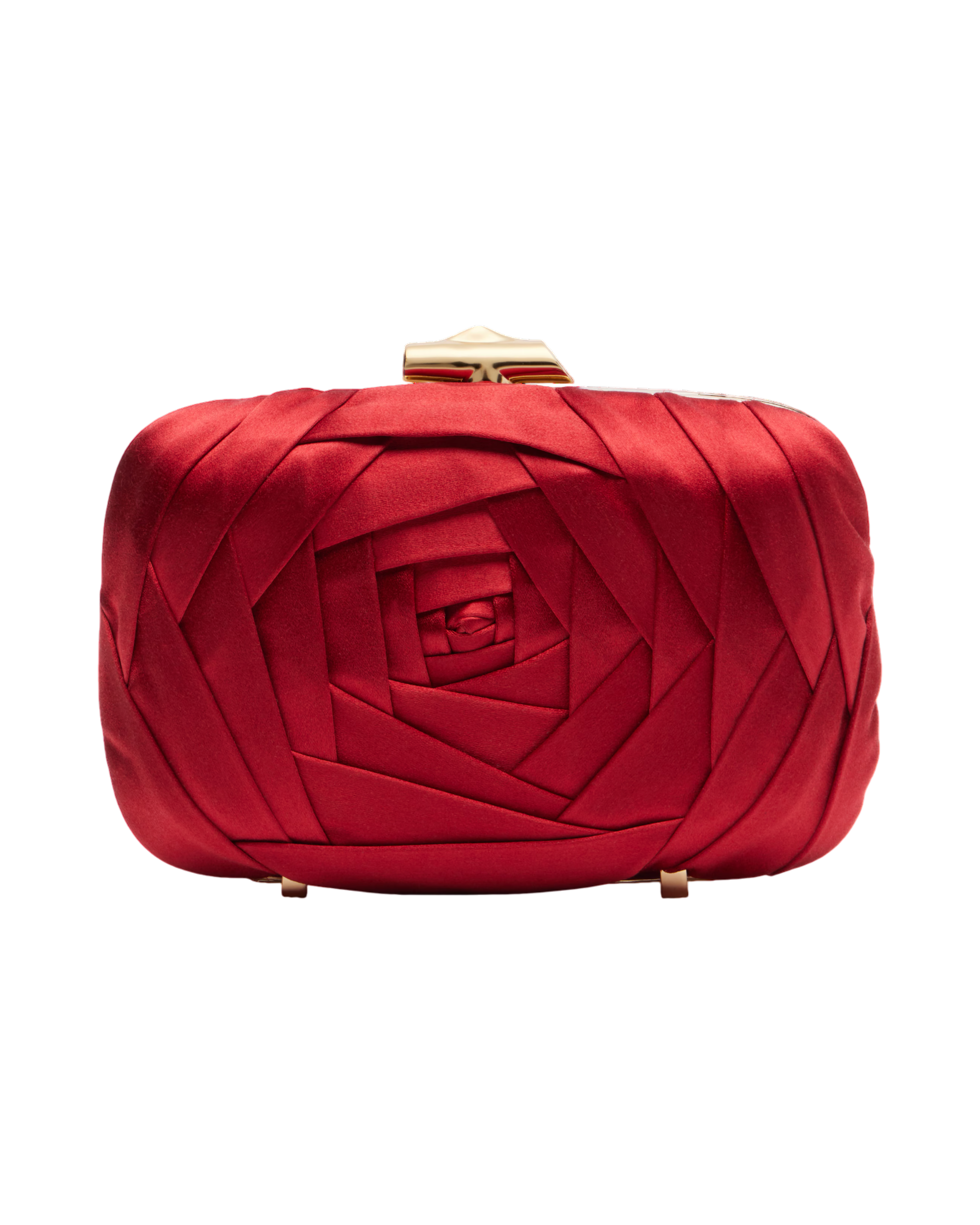 Rose Vivier Satin Clutch