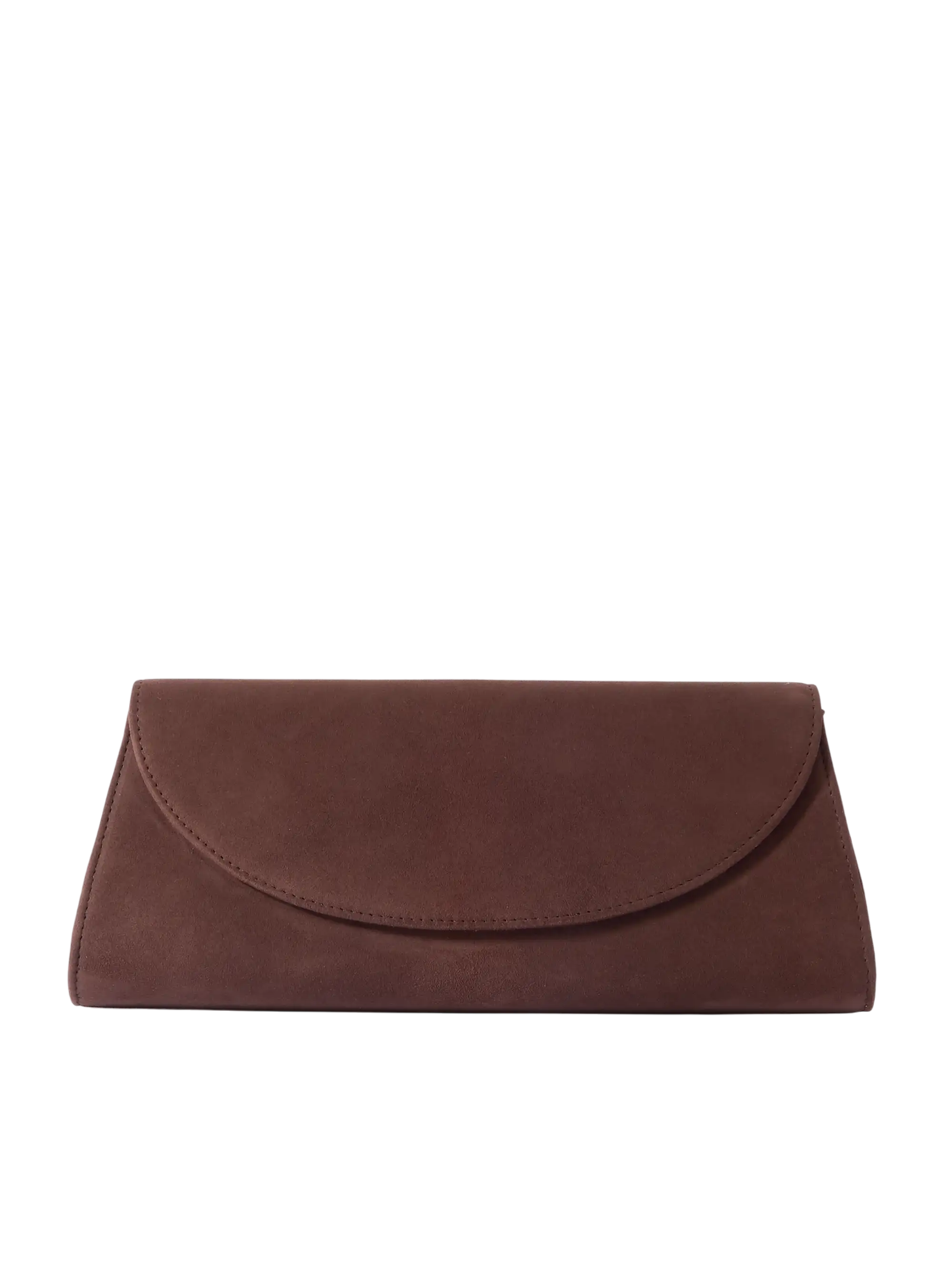 Opera Suede Clutch