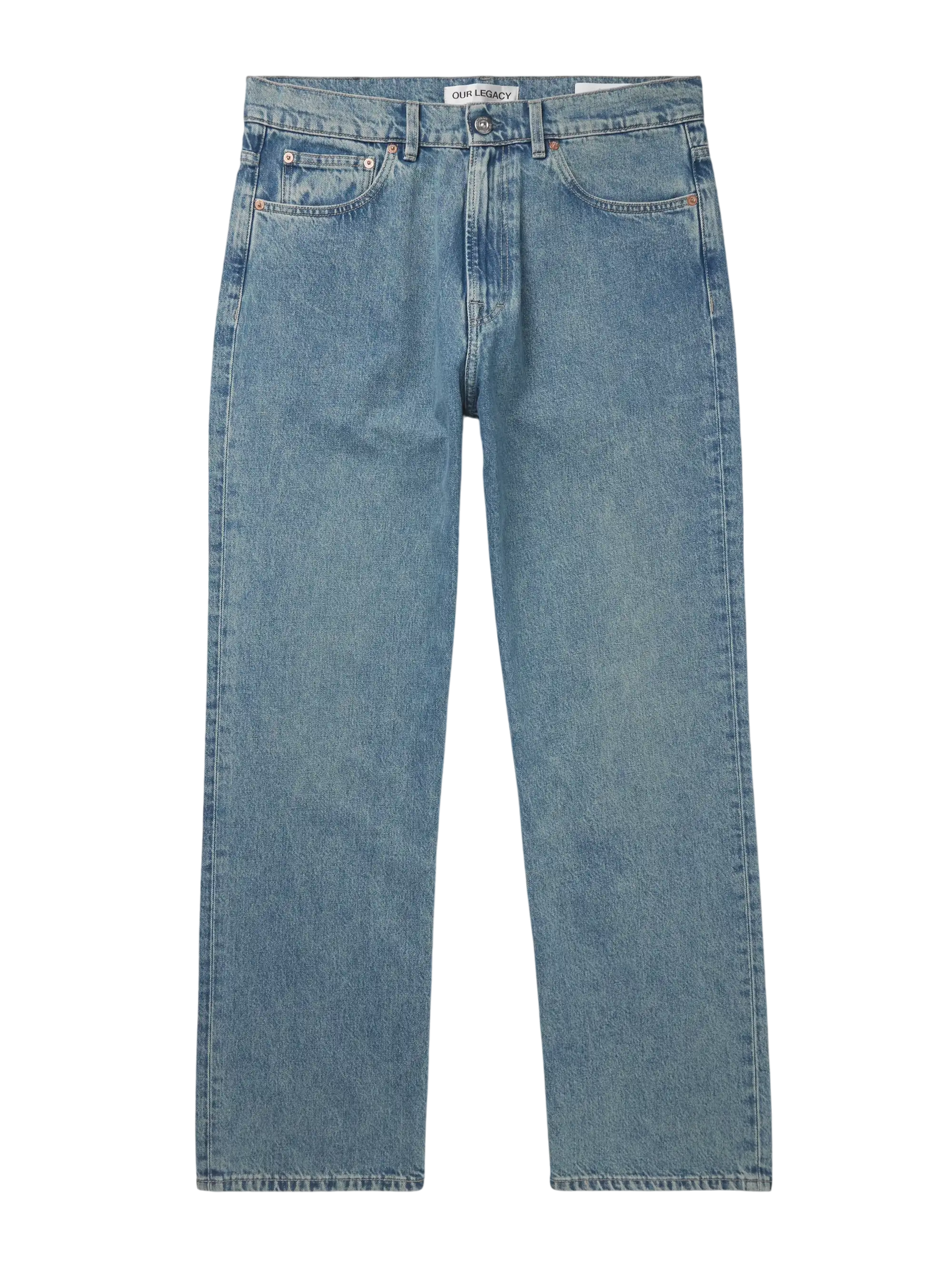 Third Cut Straight-Leg Jeans