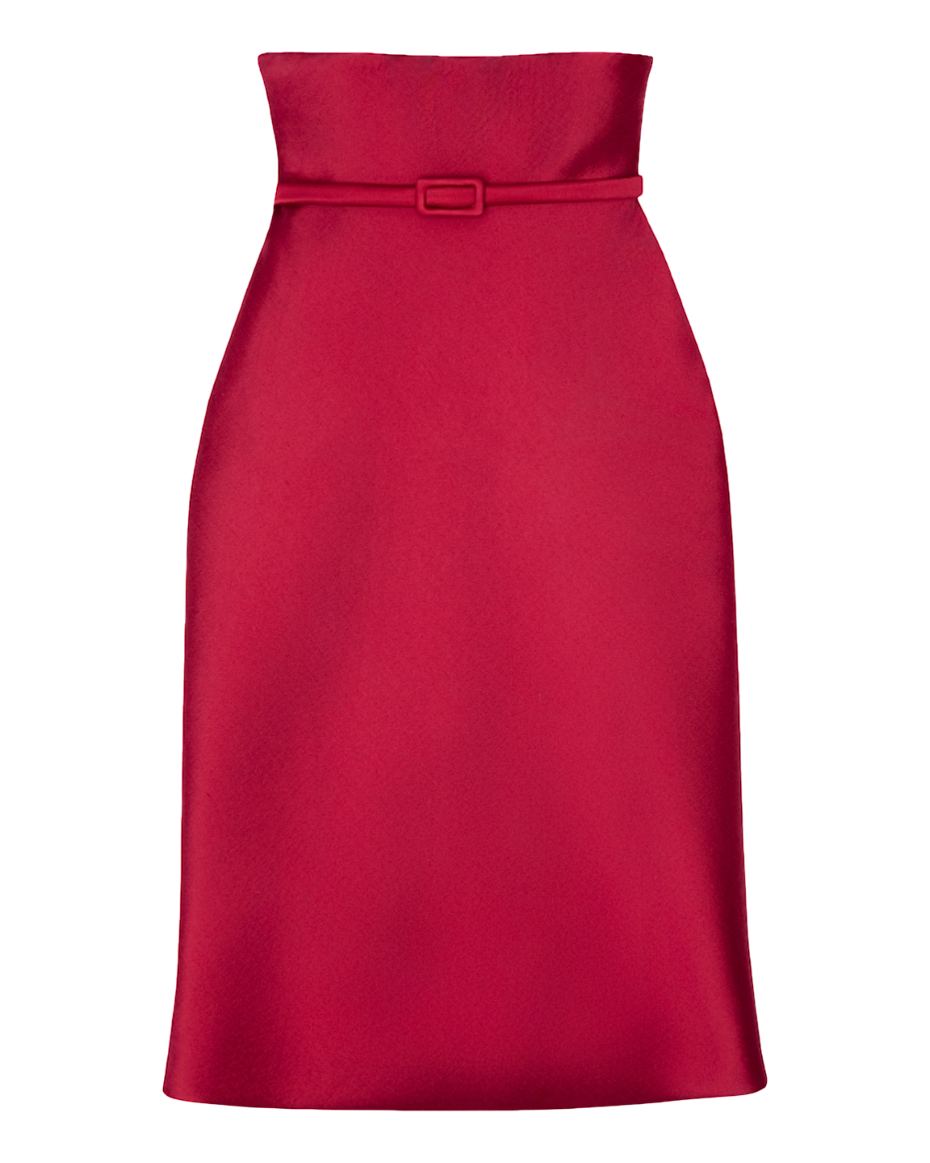 Skeletal Corset Midi Skirt