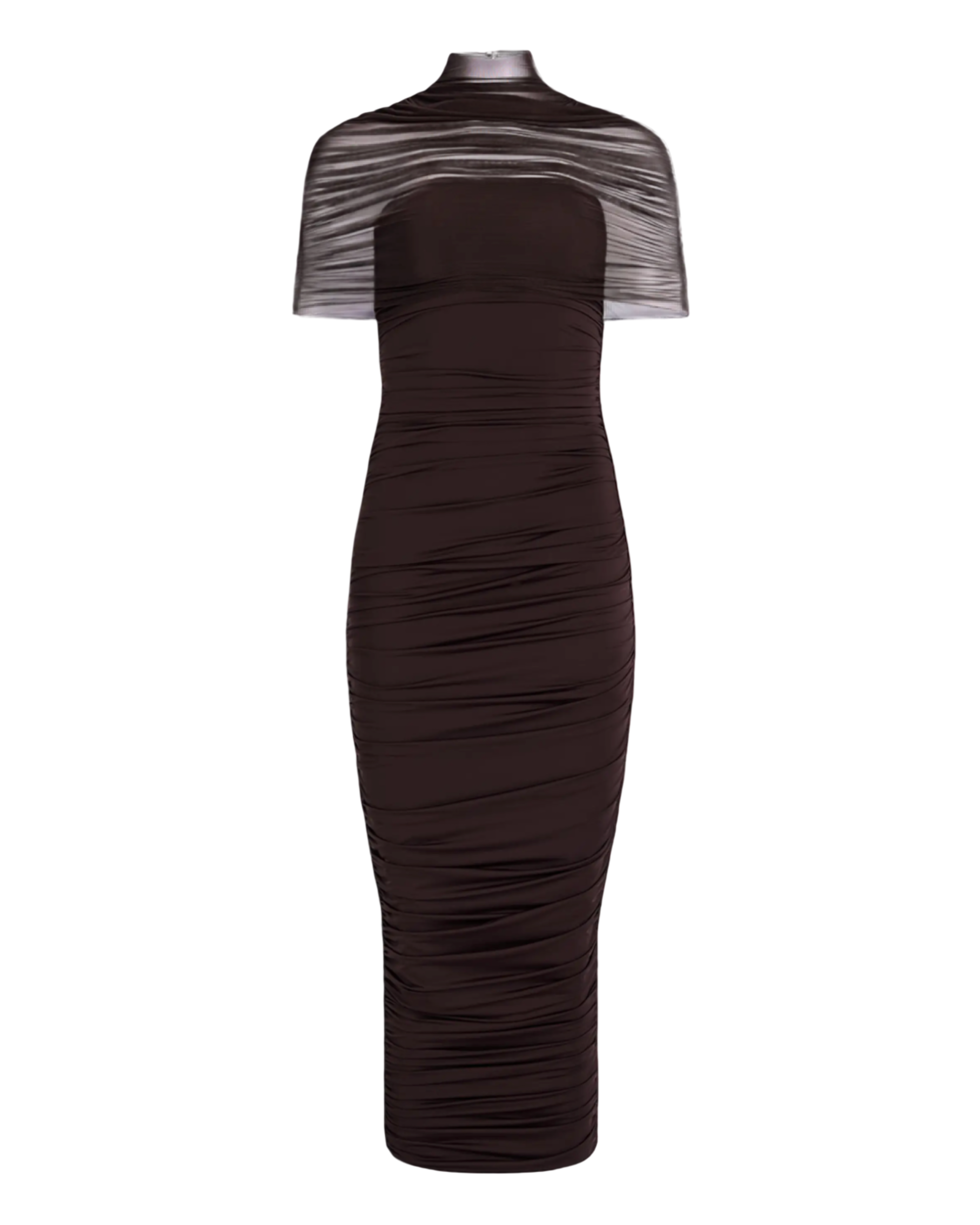 Roberta Ruched Midi Dress