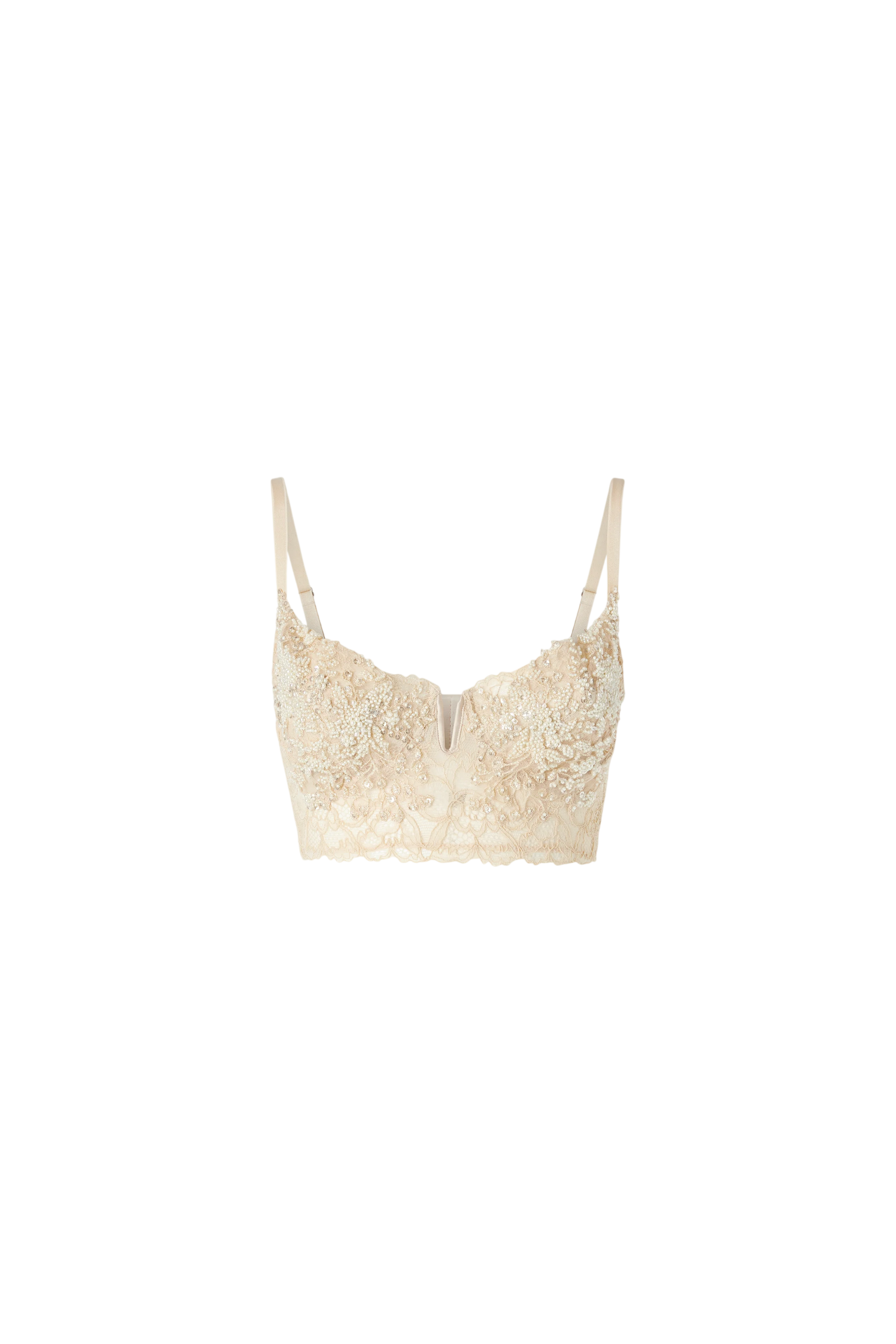 Ivory Lace Bralette