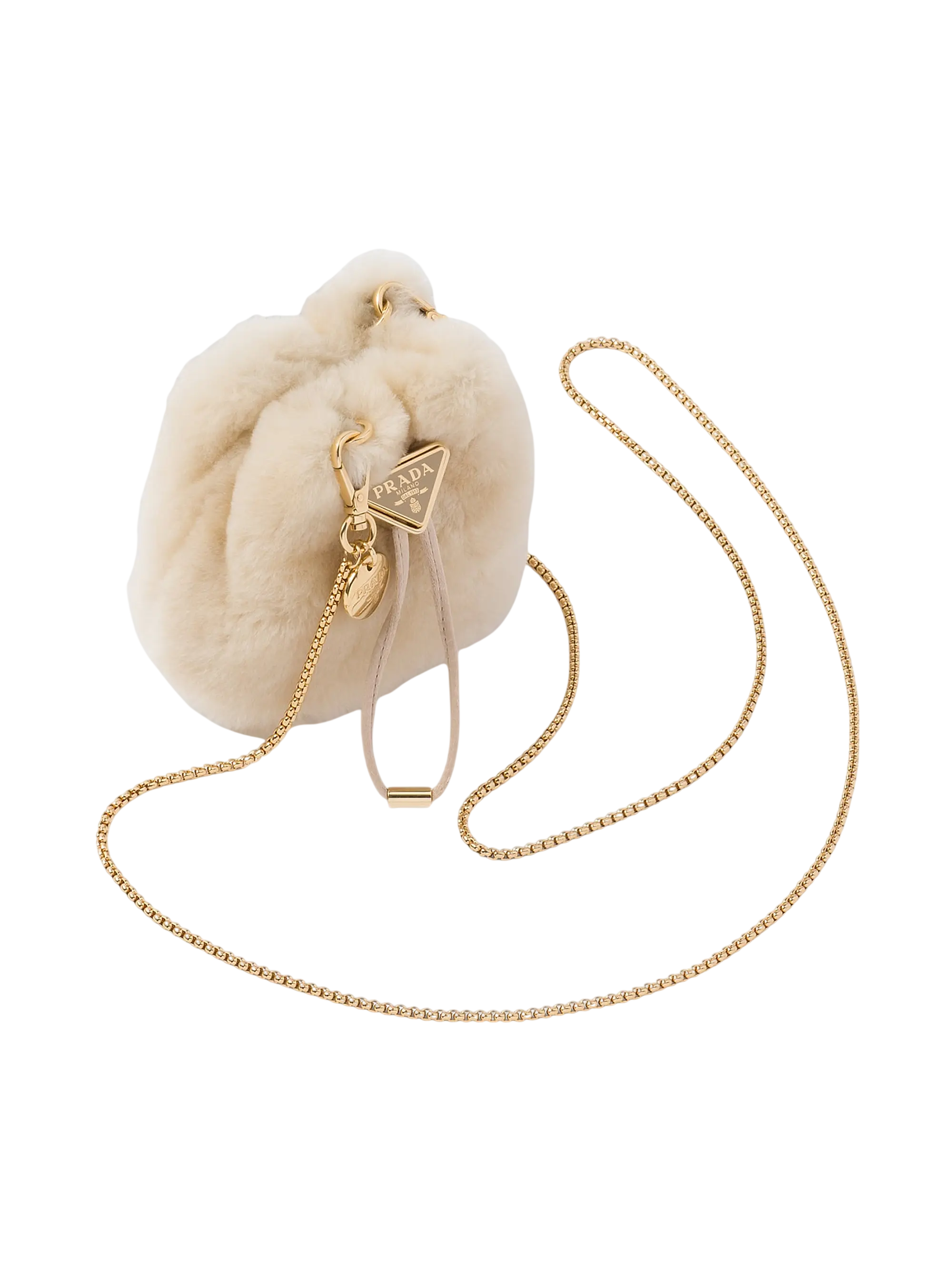 Shearling Mini-Pouch