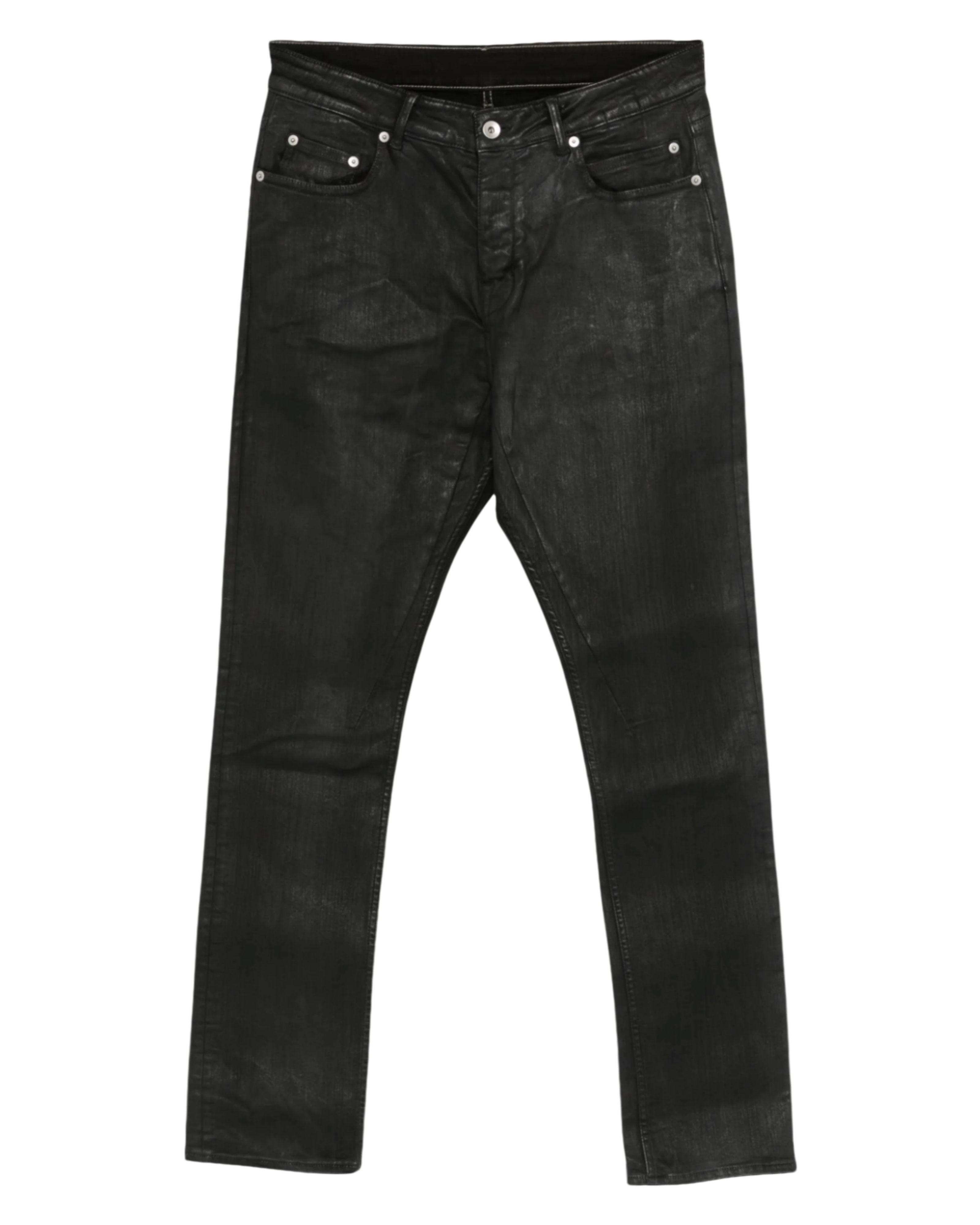 Waxed Buttoned Denim