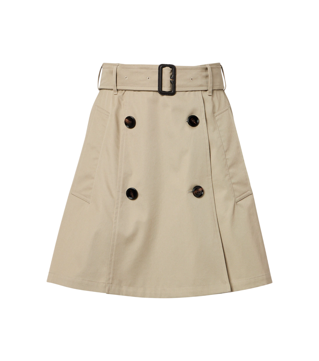 Cotton Wrap Skirt