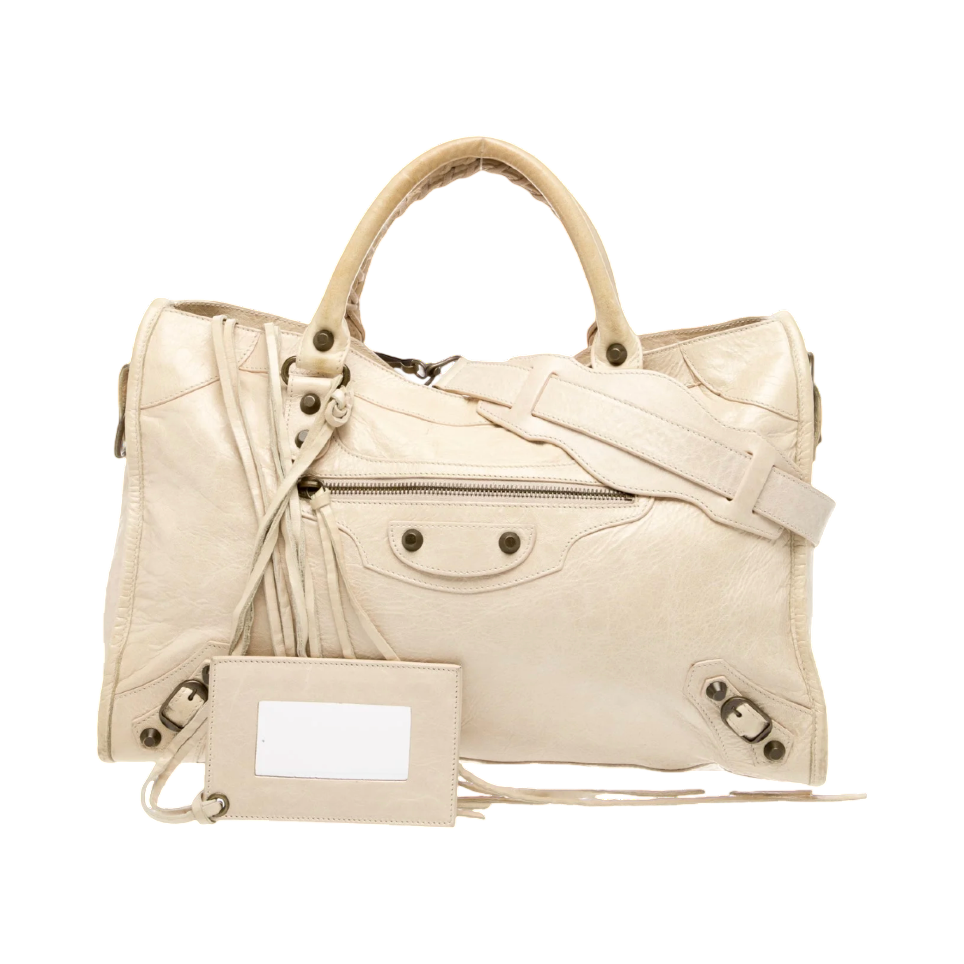 Leather Motocross Classic City Bag