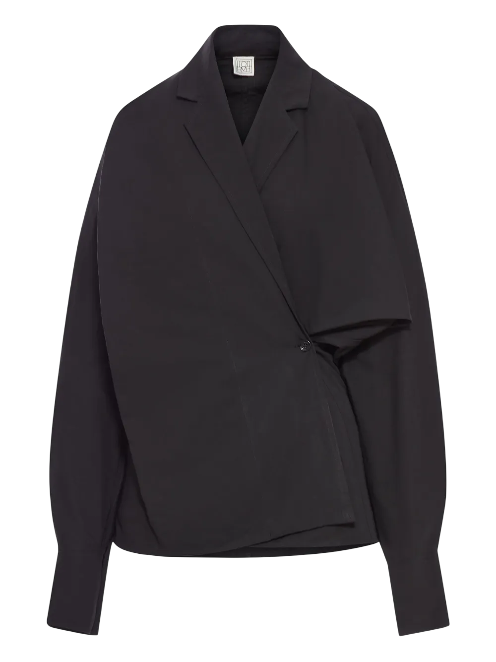 Asymmetric Wrap Blouse