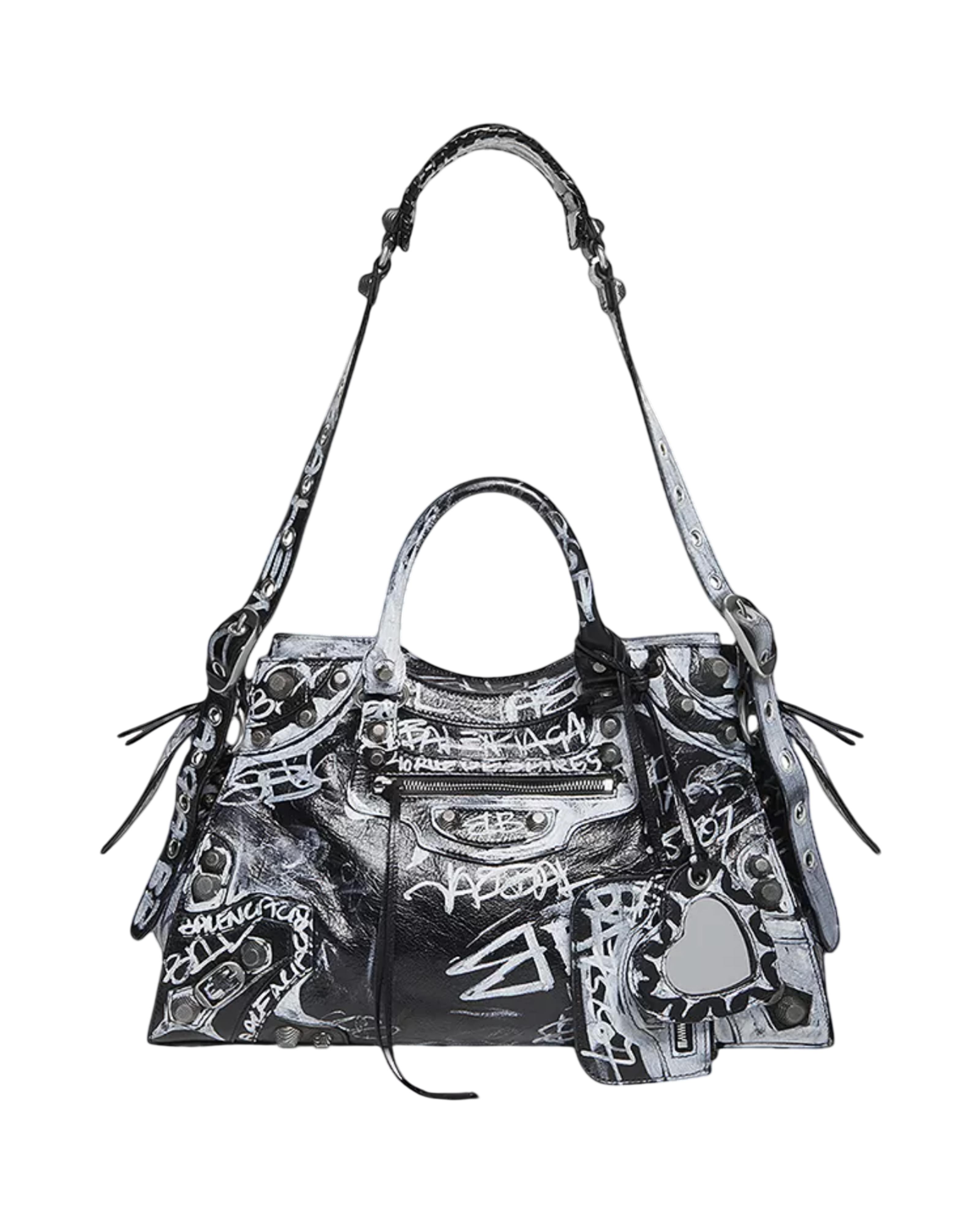 Neo Cagole City Graffiti Handbag
