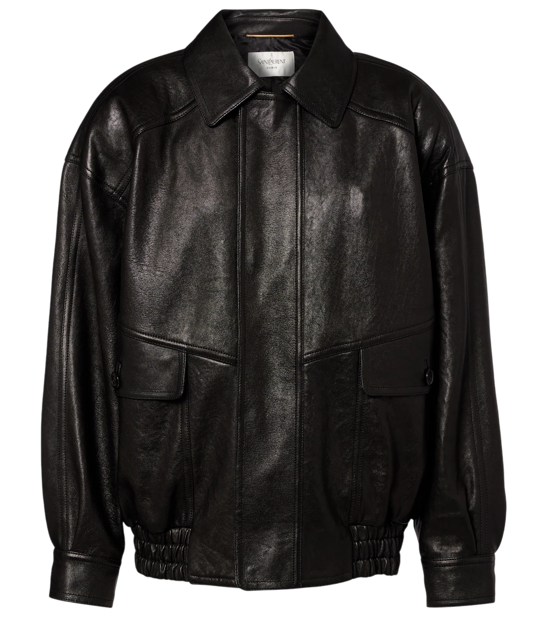 Leather Blouson Jacket