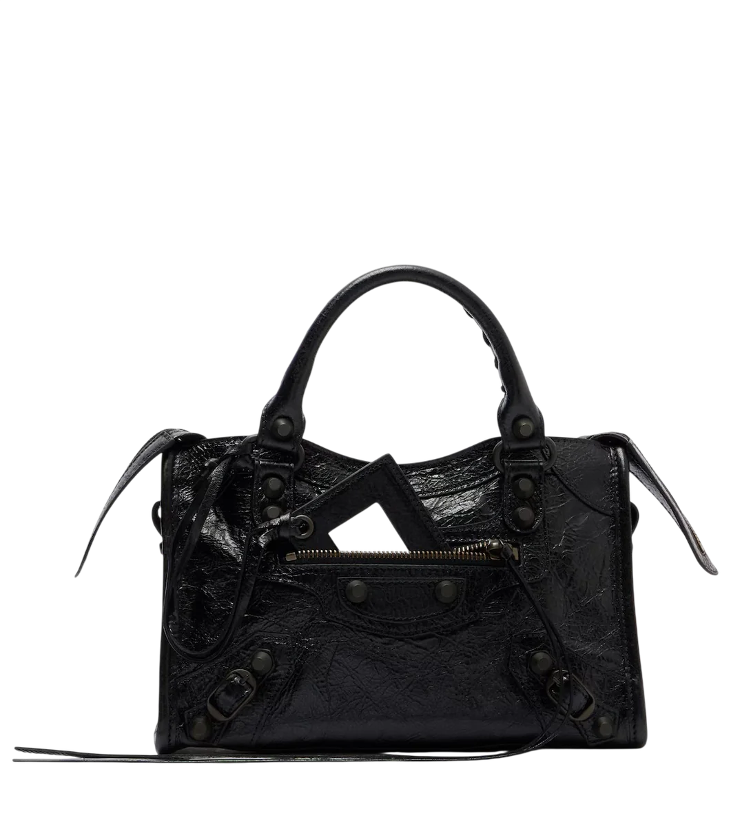 Le City Mini Leather Tote Bag