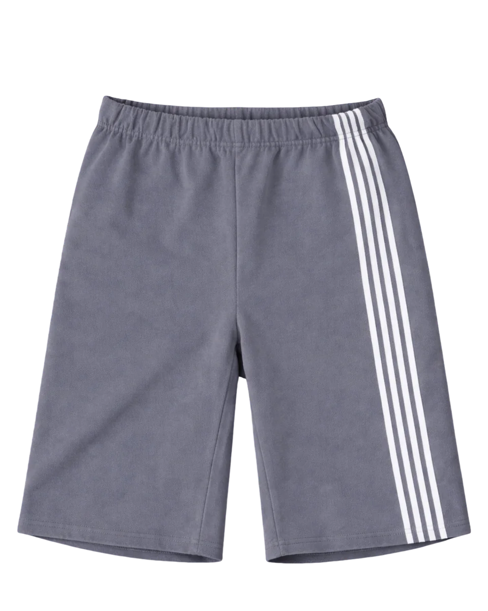 Asymmetric Stripe Shorts