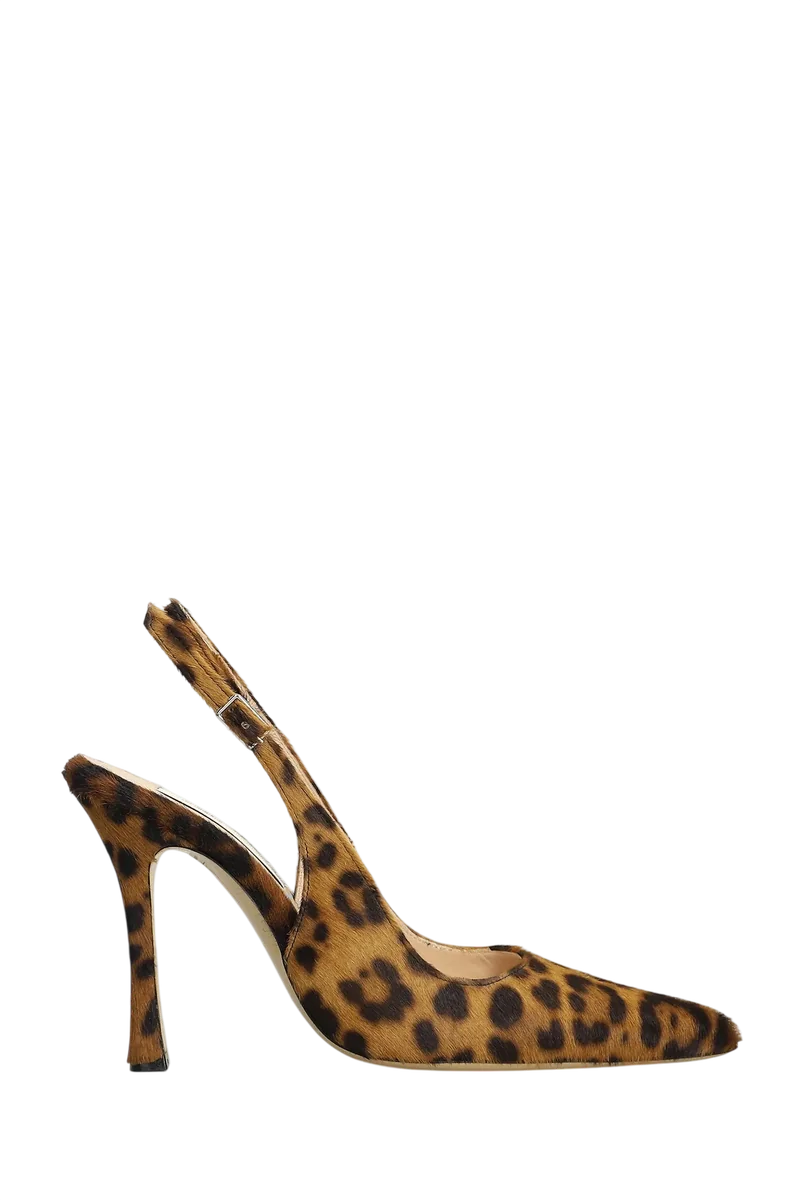 Decollete Kid Leo In Cavallino Animalier