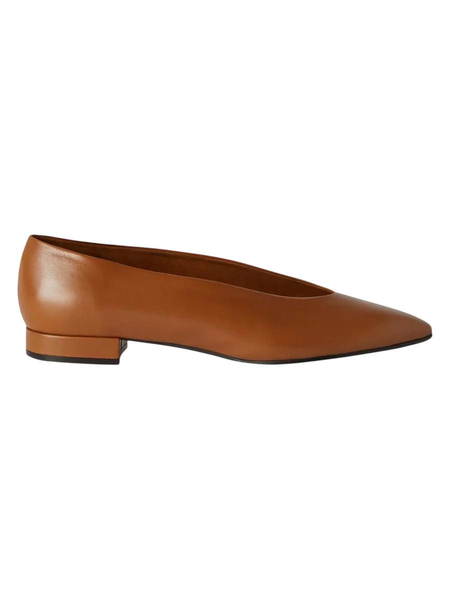 Rebecca Leather Ballet Flats