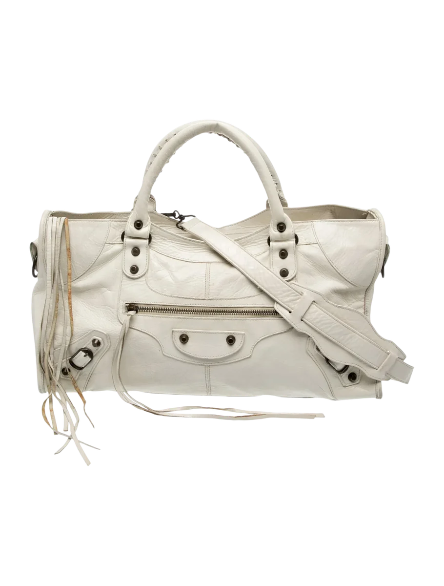 Leather Motocross Classic City Bag