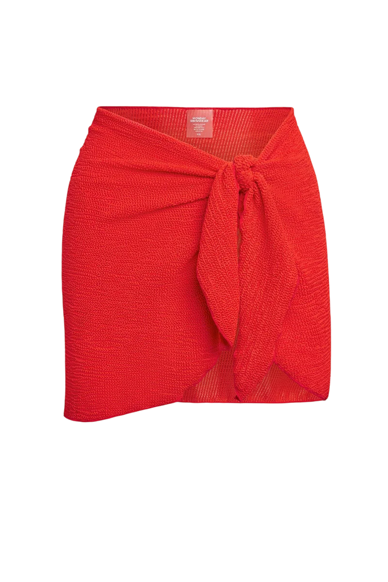 St. Barth's Skirt Chili Pepper Crinkle