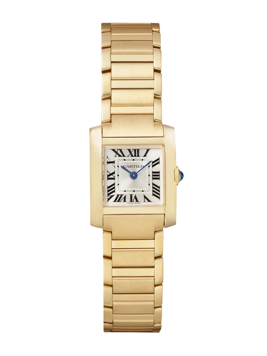 Tank Française 21.2Mm Small 18-Karat Gold Watch