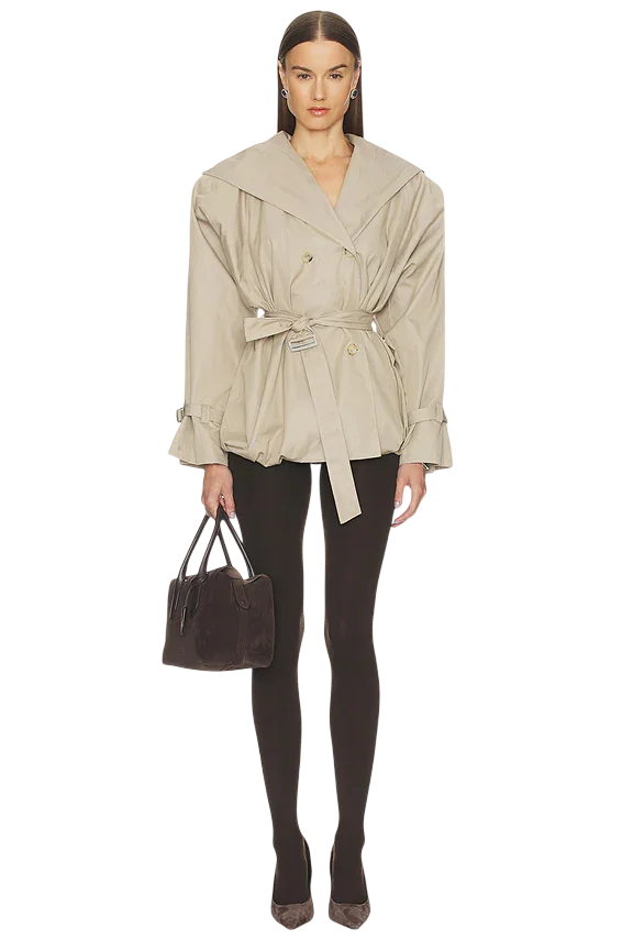 Belted Trench Jacket