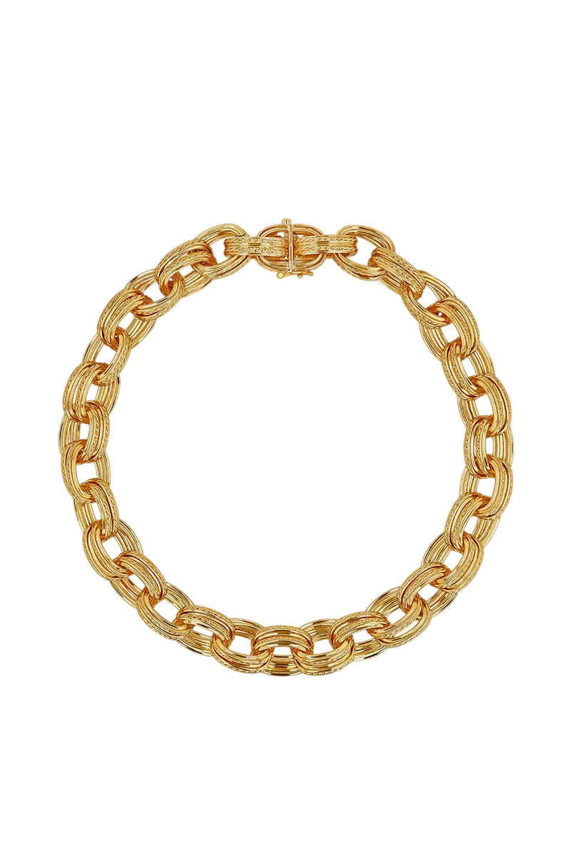 Double Link Chain Necklace