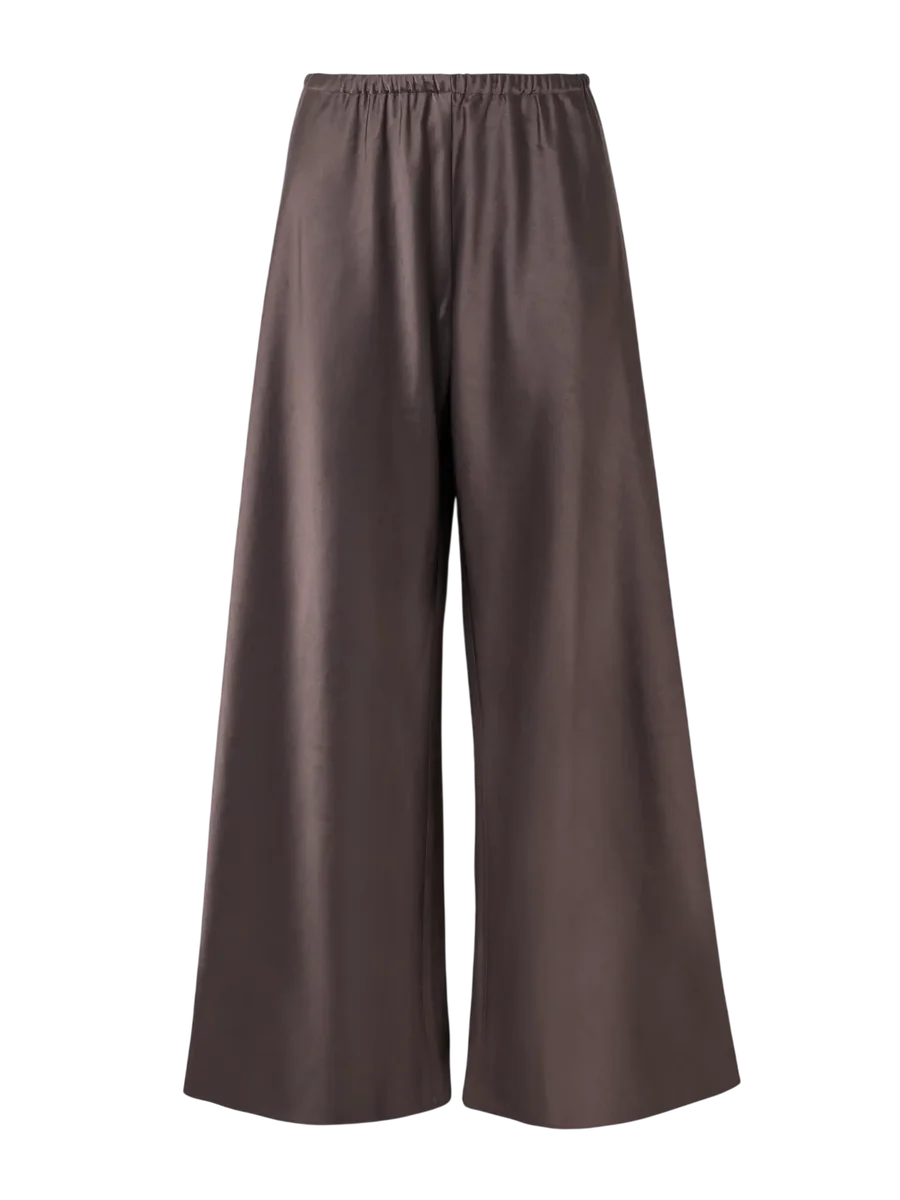 Colby Satin Wide-Leg Pants