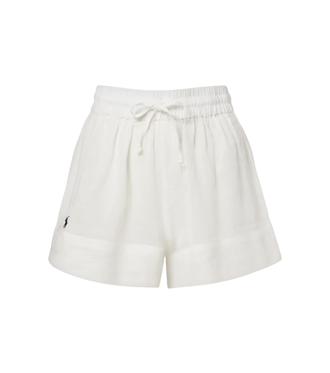 Cotton And Linen Bermuda Shorts
