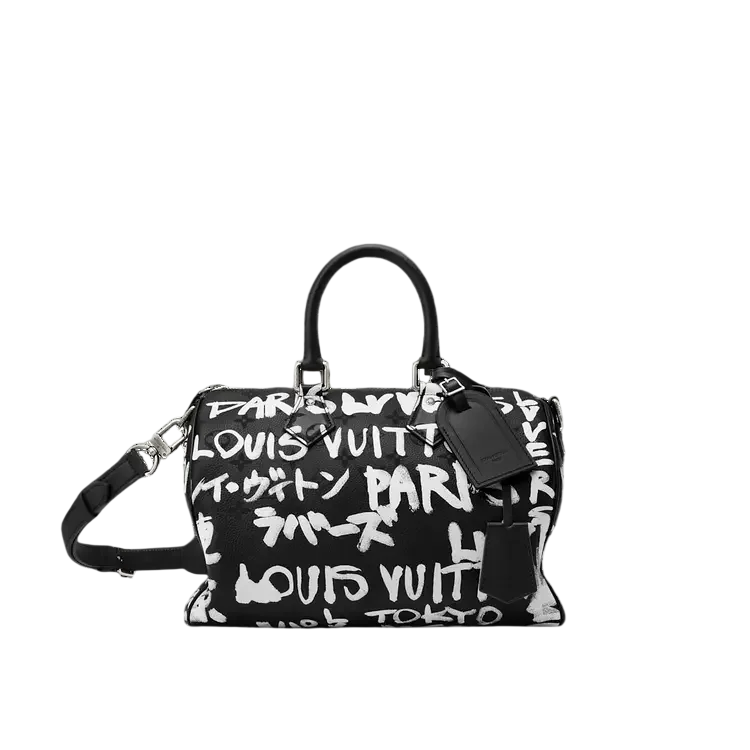 Speedy P9 Bandoulière 30 Scribble Bag