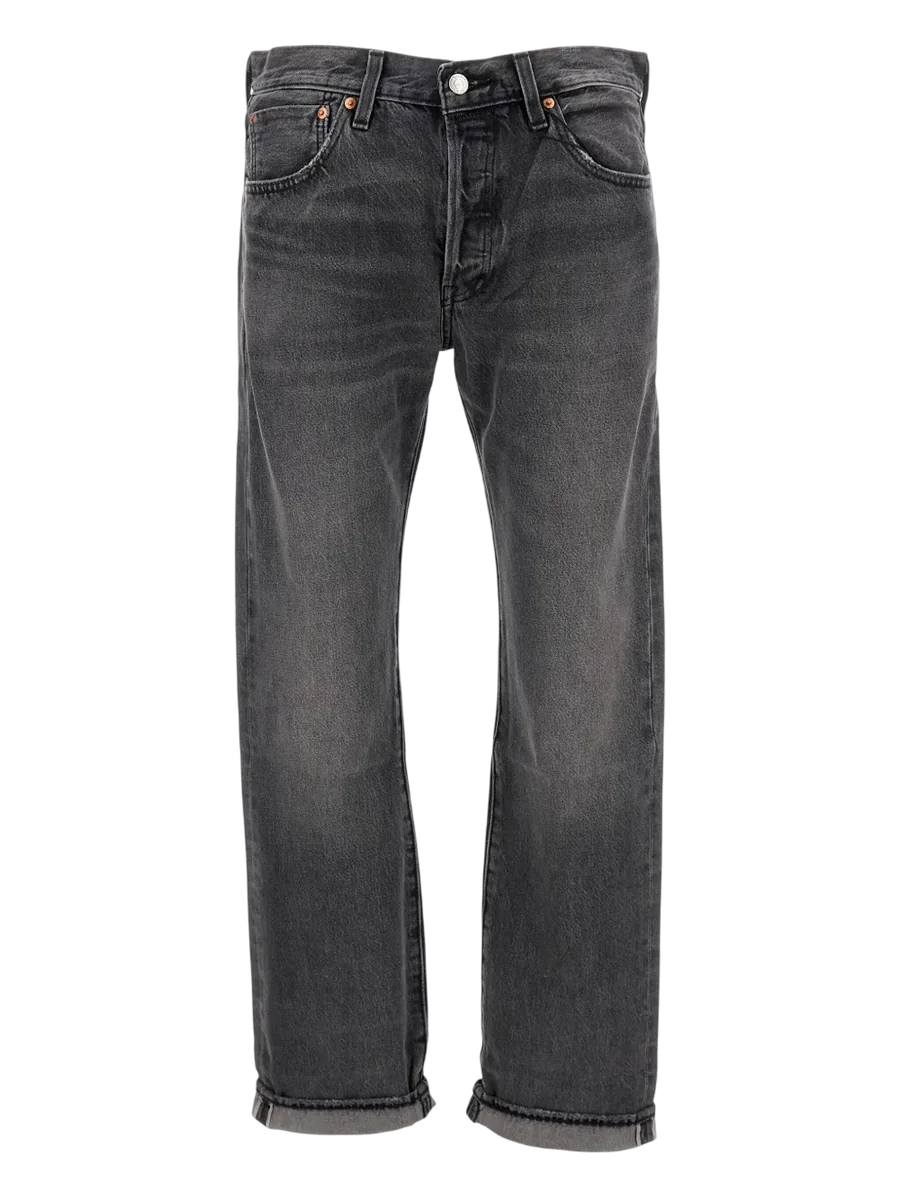 501 Selvedge Fice-Pocket Cotton Jeans