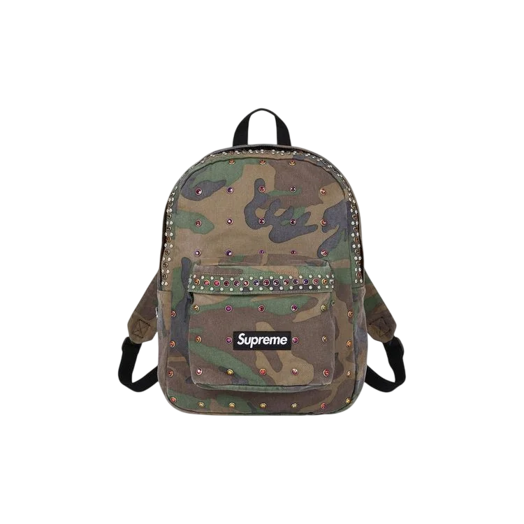 Supreme x B.B. Simon Denim Backpack 'Woodland Camo'