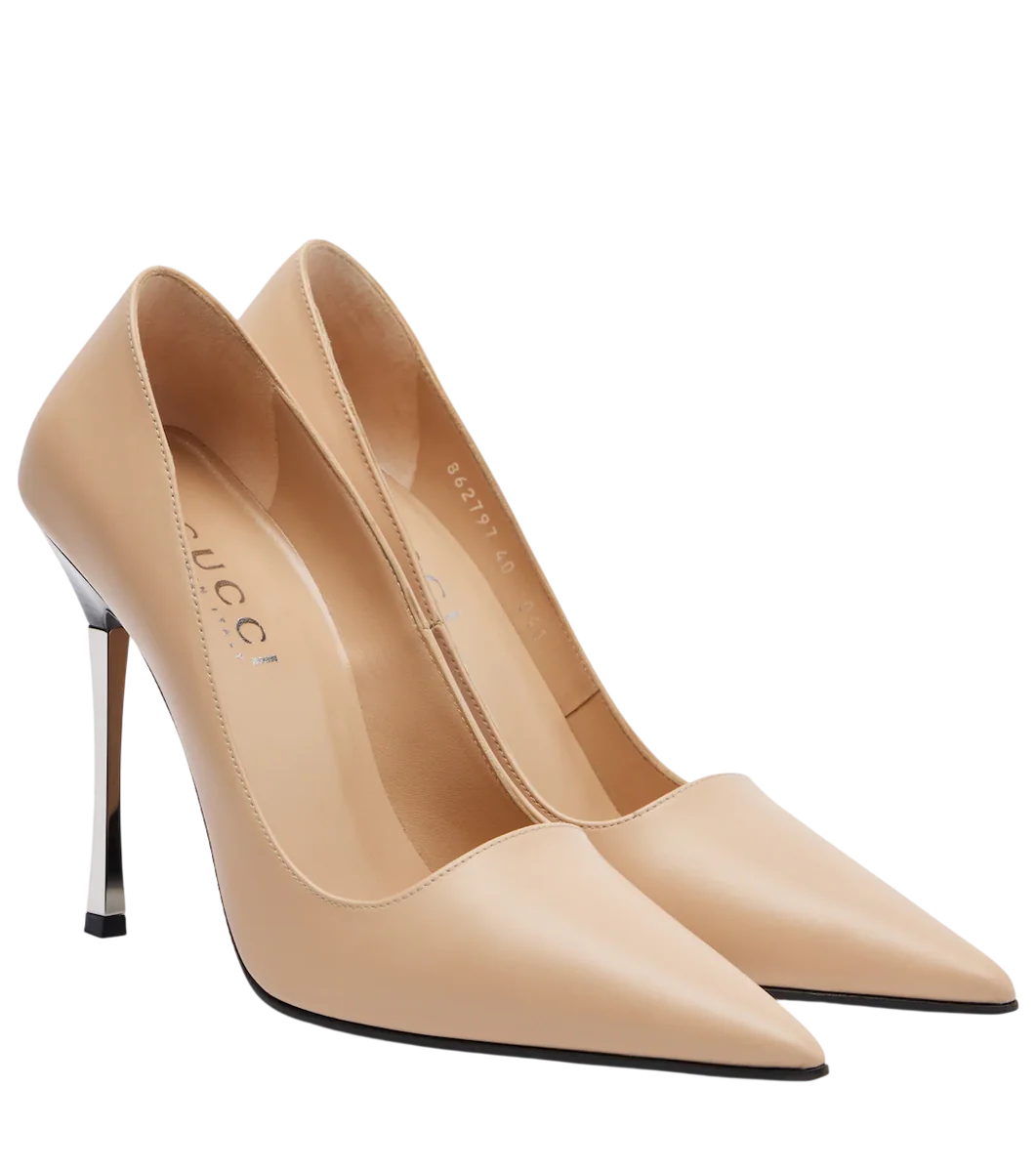 Bombshell Leather Pumps