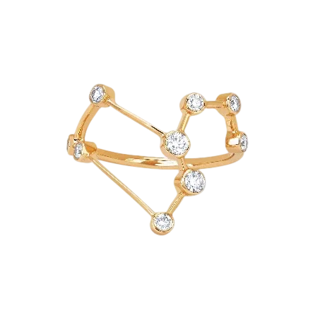 Leo Constellation Ring