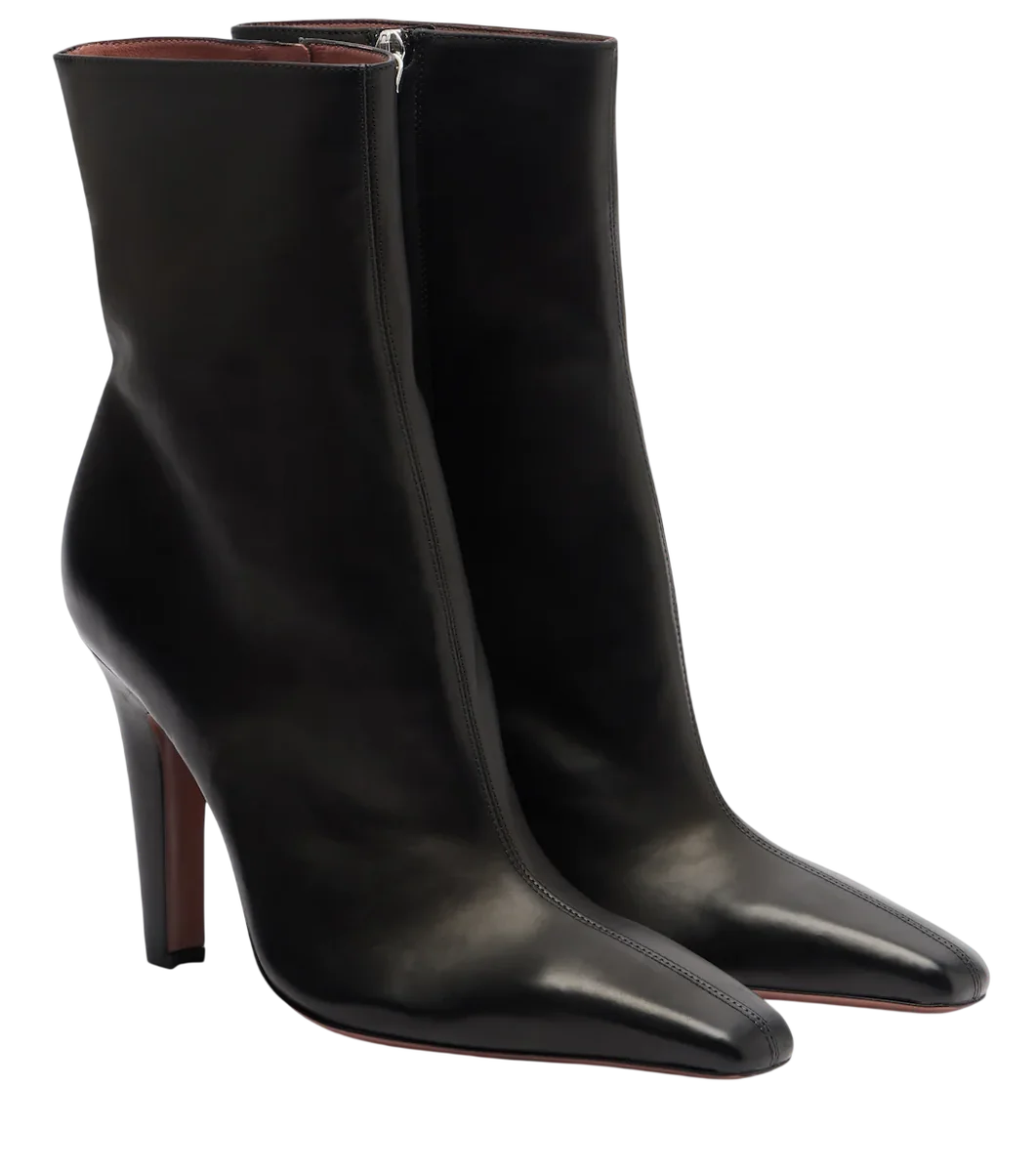 Belle Leather Ankle Boots