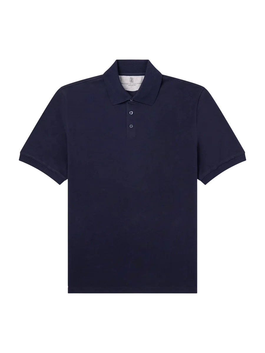 Cotton-Piqué Polo Shirt
