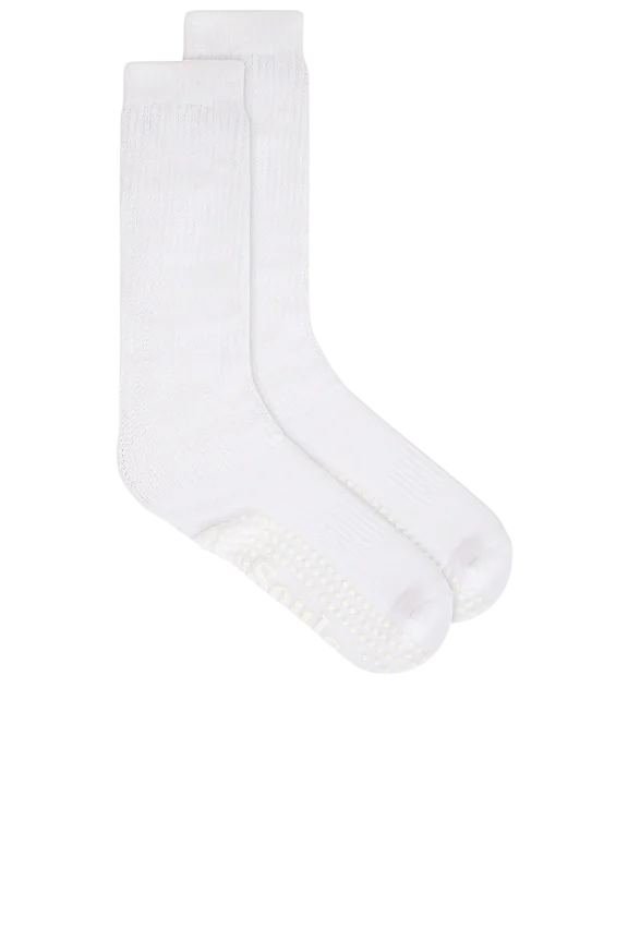 White Cloud Grip Sock