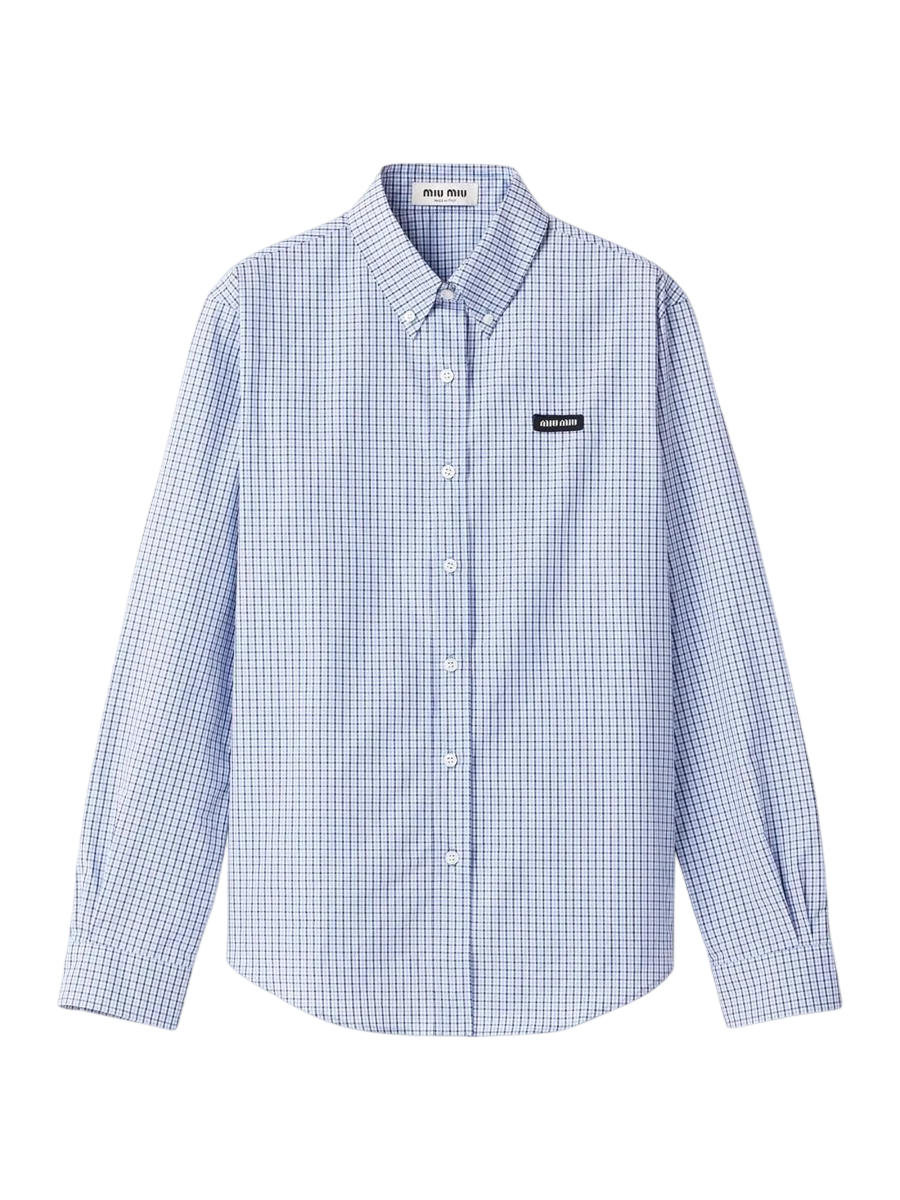 Miu Miu Checked Shirt