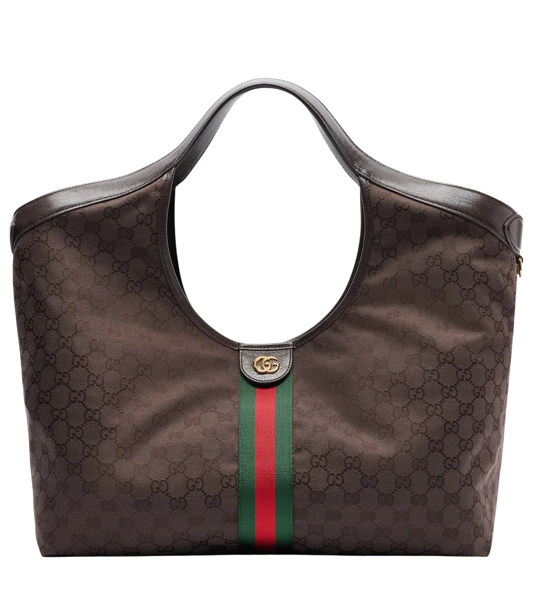 Gucci Giglio Large Gg Canvas Tote Bag