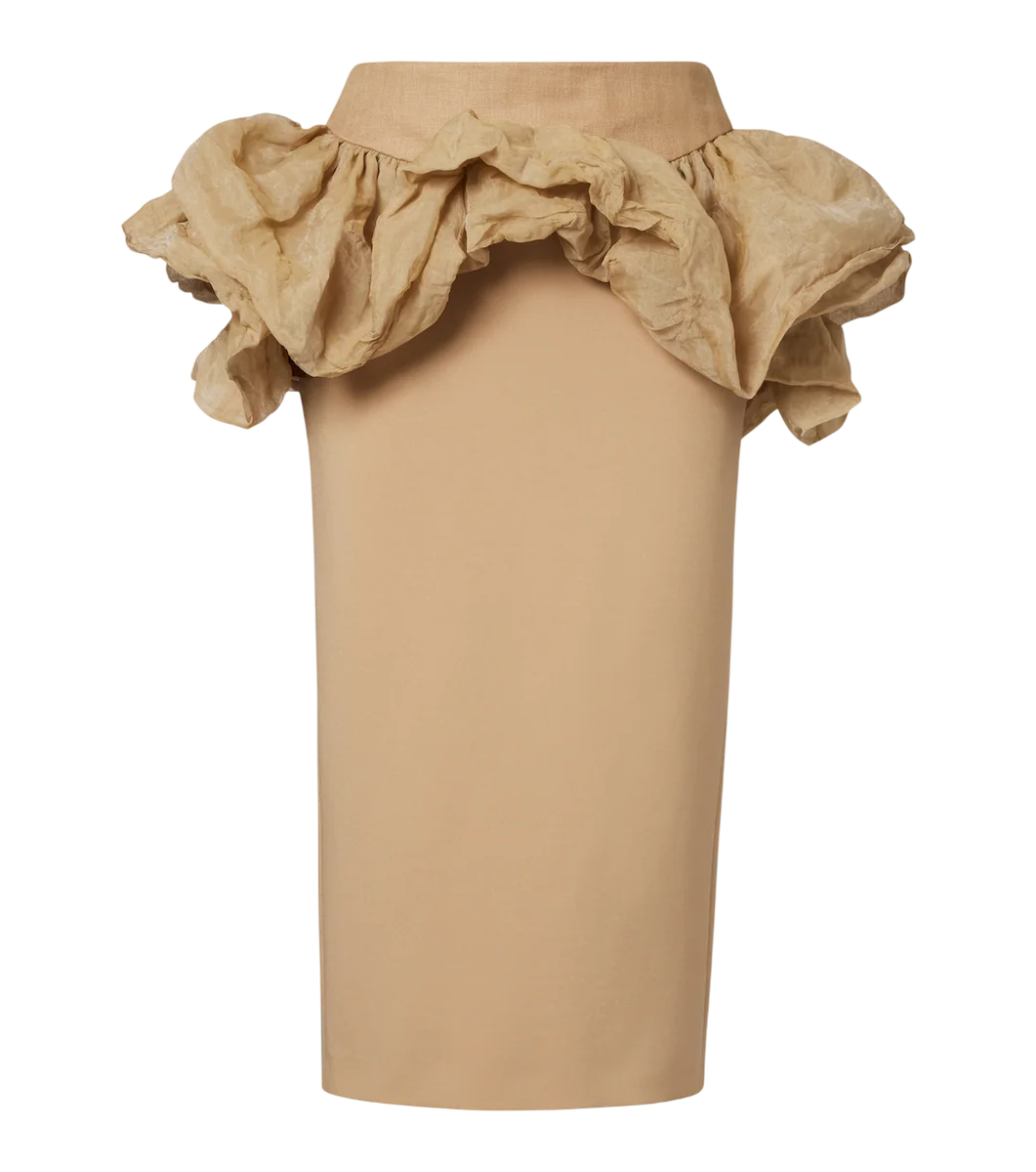 Baccano Peplum Pencil Skirt