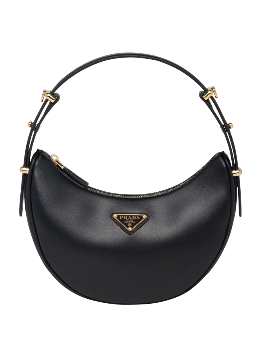 Arqué Leather Shoulder Bag