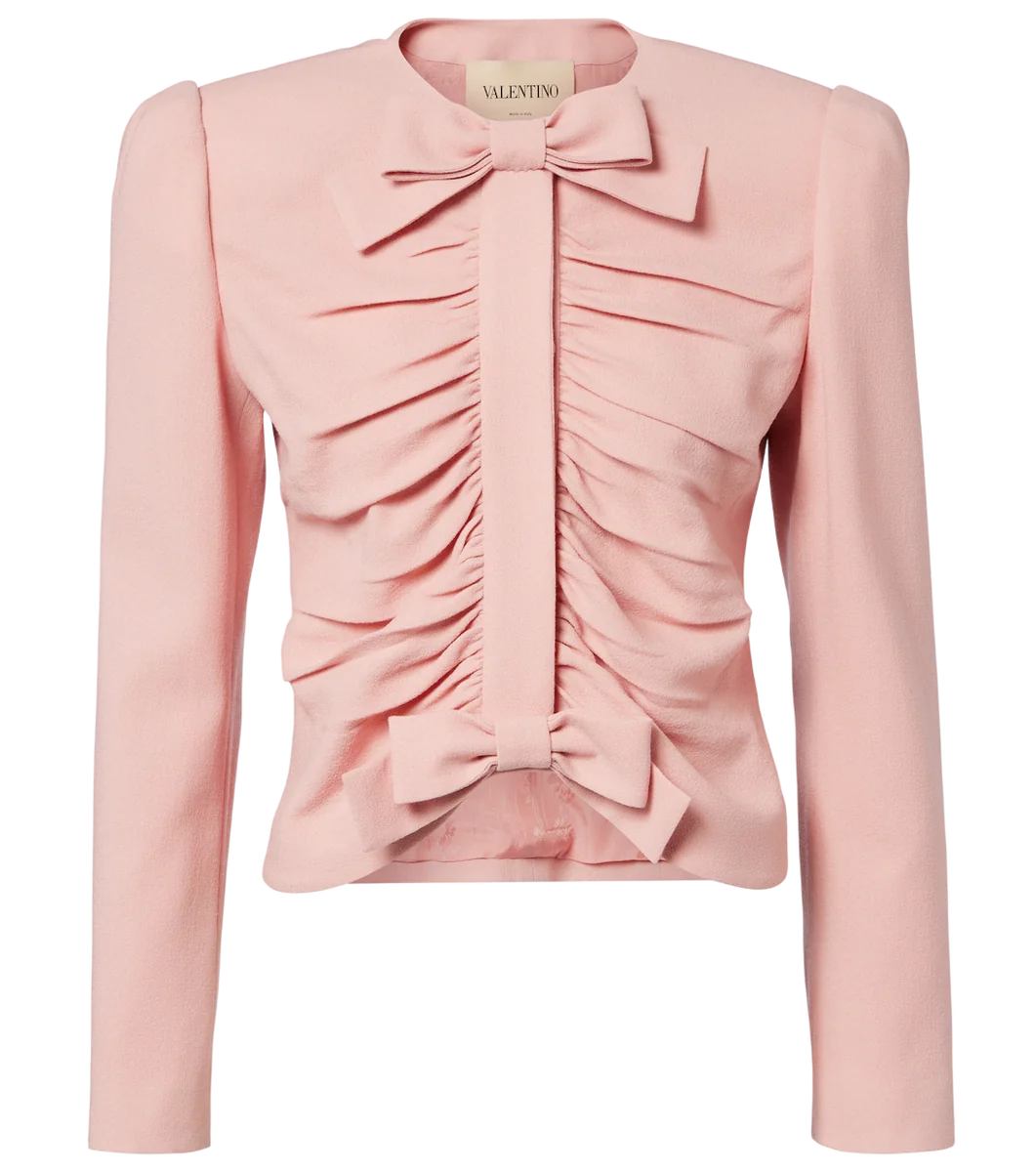 Virgin Wool Crêpe Jacket