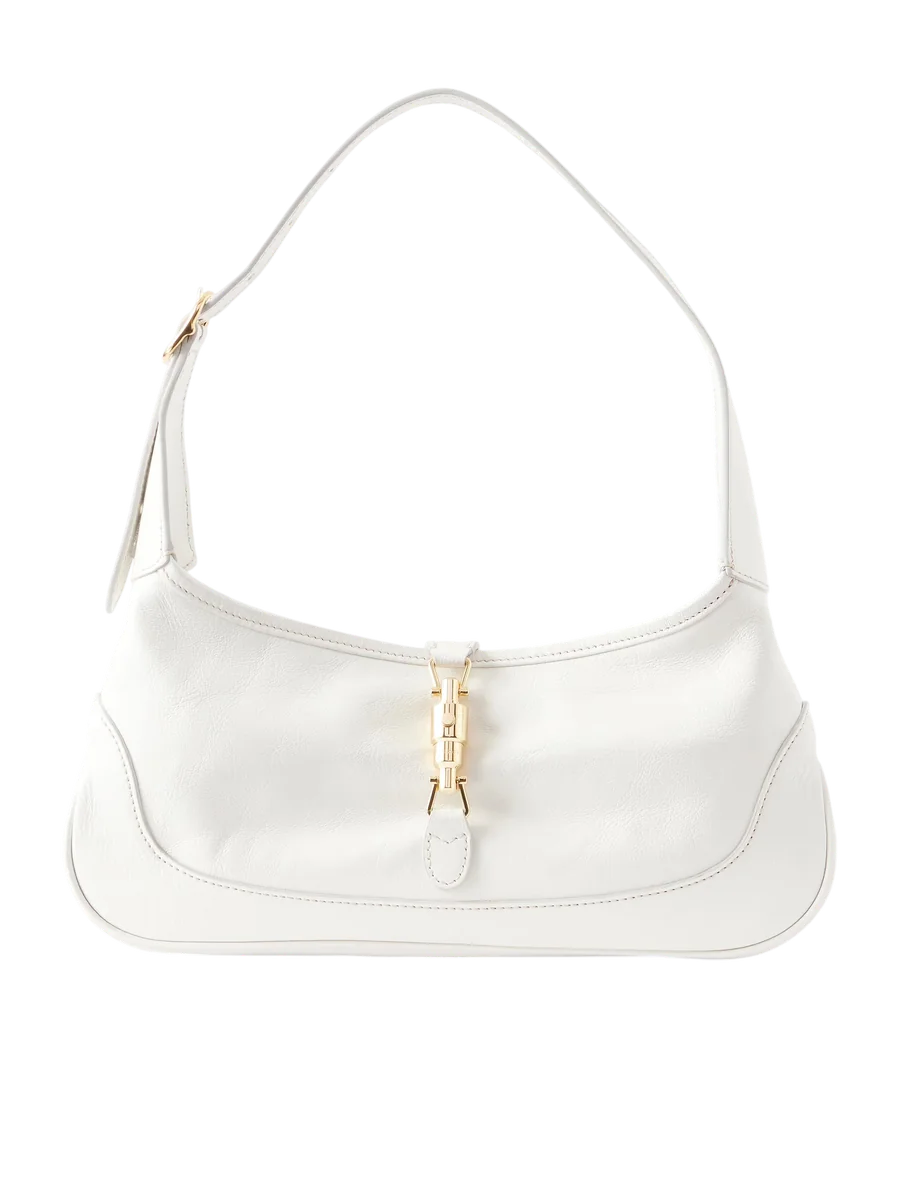 Jackie 1961 Slim Textured-Leather Shoulder Bag
