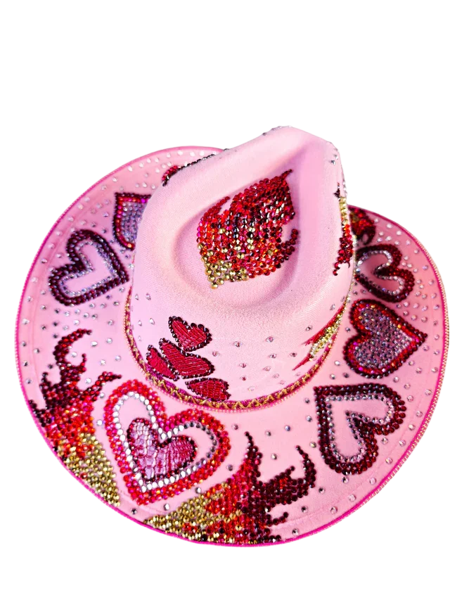 The Vegas Valentine Cowgirl Hat