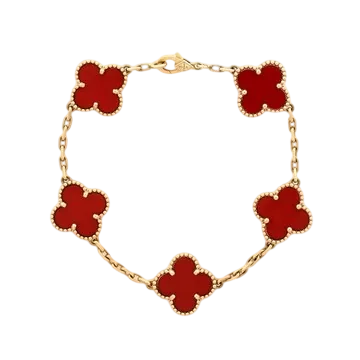 Vintage Alhambra 5 Motifs Bracelet