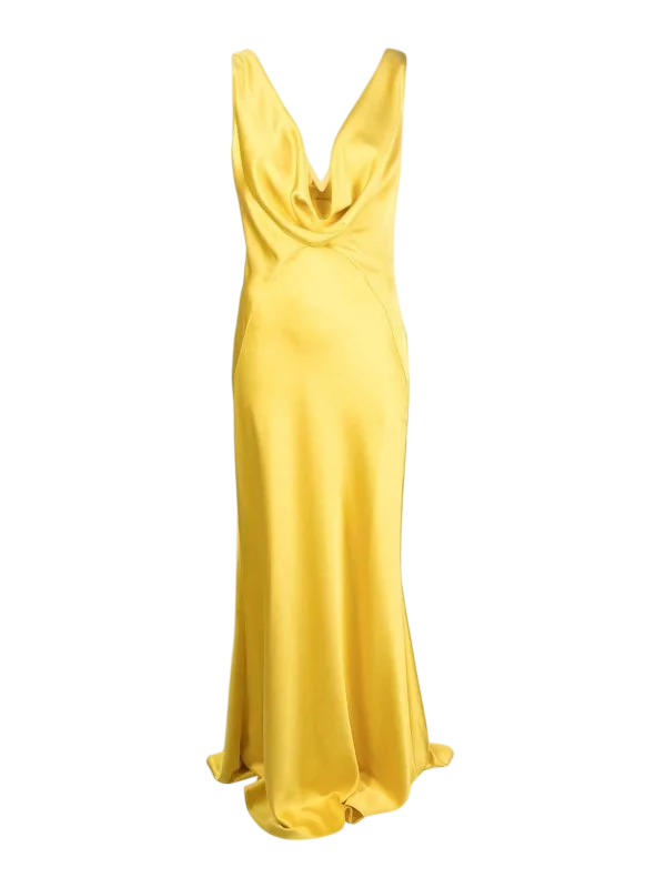 Satin Evening Dress