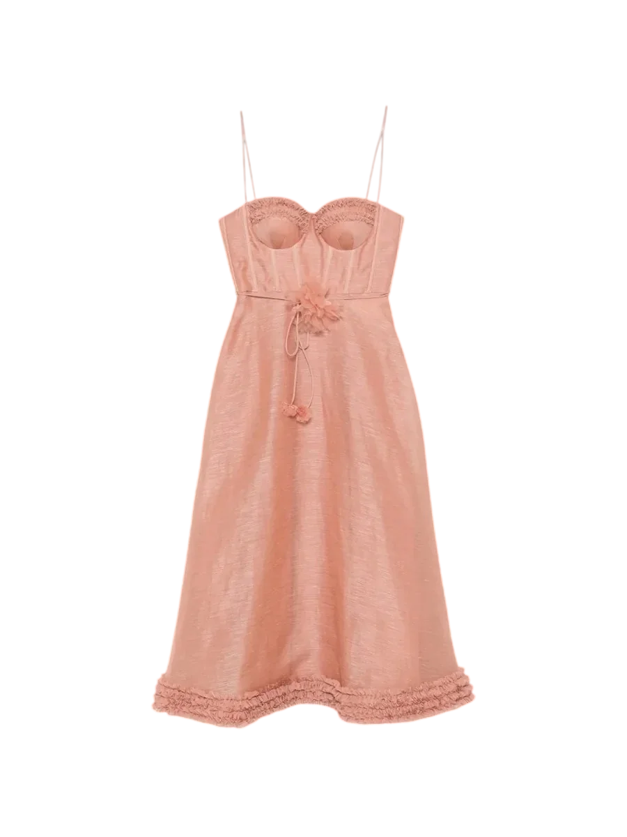 Luna Ruffled Dress
