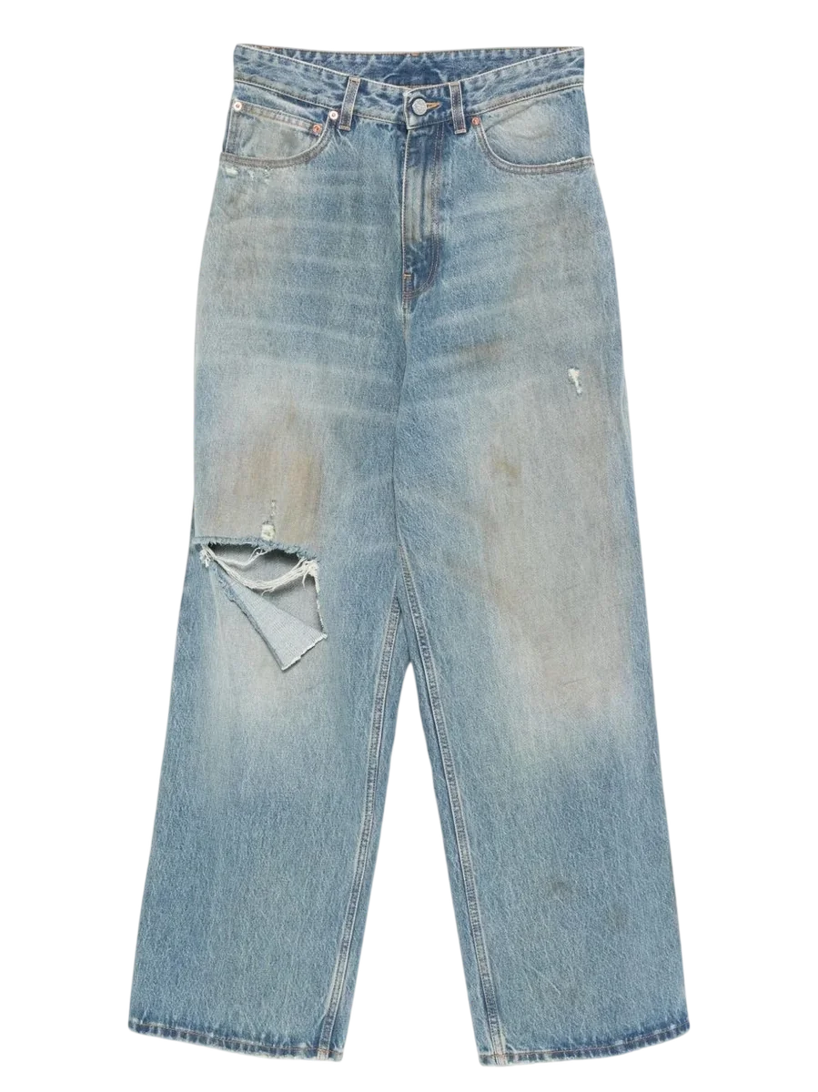 Distressed Baggy Jeans